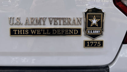 Veteran Tailgate Emblem Set